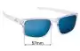 Sunglass Fix Verres de Remplacement pour Oakley Sliver OO9269 - 57mm Wide 