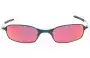 Sunglass Fix Replacement Lenses for Oakley Square Wire 2.0 Rx - 52mm Wide Front View 