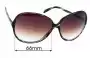 Sunglass Fix Replacement Lenses for Oliver Peoples OV5167S Donyale - 66mm Wide 