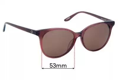 Oroton  Myall Replacement Lenses 53mm wide 