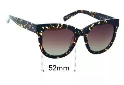 Oscar Wylee Anela Replacement Lenses 52mm wide 