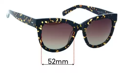 Oscar Wylee Anela Replacement Lenses 52mm wide 
