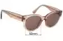 Sunglass Fix Replacement Lenses for Oscar Wylee Coco - 52mm Wide 