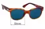 Sunglass Fix Lentes de Repuesto para Persol PO3257S - 51mm Wide 