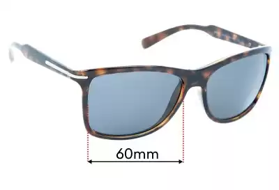Prada SPR10O & PR10OS Replacement Lenses 60mm wide 