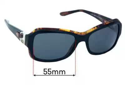 Ralph Lauren RL 8107Q Replacement Lenses 55mm wide 