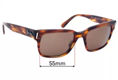Ray-Ban RB2190 Jeffrey Replacement Lenses 55mm wide 