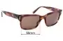 Sunglass Fix Ersatzgläser für Ray-Ban RB2190 Jeffrey - 55mm Wide 