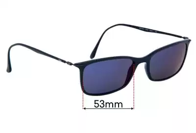 Ray-Ban RB7031 LightRay Replacement Lenses 53mm wide 
