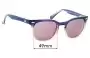 Sunglass Fix Replacement Lenses for Roxy Sun Rx 14 - 49mm Wide 