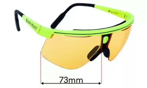 Rudy Project Explorer Carbonfiber Lentilles de Remplacement 73mm wide 
