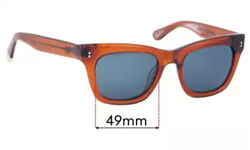 Sunglass Fix Replacement Lenses for Sabre Rambler - 49mm Wide Sabre Rambler Replacement Lenses 49mm wide