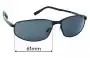 Sunglass Fix Replacement Lenses for Serengeti Vitale - 61mm Wide 
