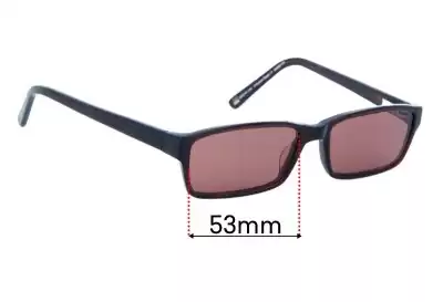 Specsavers H Austin Reed 17 Replacement Lenses 53mm wide 