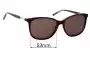Sunglass Fix Lentes de Repuesto para Specsavers Fiona Sun Rx - 53mm Wide 