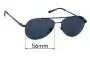 Sunglass Fix Replacement Lenses for Specsavers Sun Rx 56 - 56mm Wide 