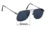 Sunglass Fix Replacement Lenses for Stetson Zyloware - 56mm Wide 