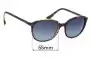 Sunglass Fix Verres de Remplacement pour Sunglass Hut HU 2003 - 55mm Wide 