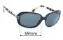 Sunglass Fix Ersatzgläser für Tiffany & Co TF 4008-B - 59mm Wide 