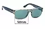 Sunglass Fix Replacement Lenses for Tom Ford Mason TF445 - 58mm Wide 