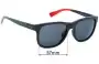 Sunglass Fix Lentes de Repuesto para Armani Exchange AX 4054SF - 57mm Wide 