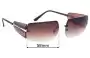 Sunglass Fix Replacement Lenses for Giorgio Armani GA 1525 - 58mm Wide 