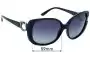 Sunglass Fix Replacement Lenses for Bvlgari 8085-B - 59mm Wide 