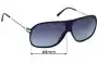 Sunglass Fix Ersatzgläser für Carrera 54/S - 64mm Wide 