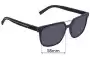 Sunglass Fix Replacement Lenses for Christian Dior DIOR 0200S - 55mm Wide 