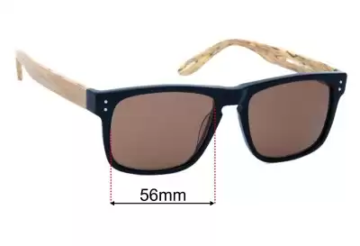 Eye Buy Direct Sergi Replacement Lenses 56mm wide 