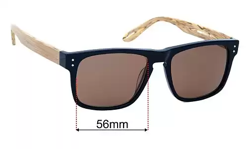Eye Buy Direct Sergi Replacement Lenses 56mm wide 