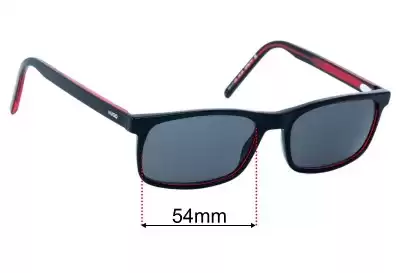 Hugo Boss HG 04 Verres de Remplacement 54mm wide 