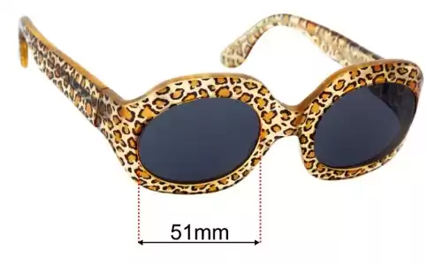 Jean Lafont Boho Replacement Lenses 51mm wide 