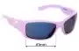 Sunglass Fix Lentes de Repuesto para Julbo Shield J506 - 59mm Wide 