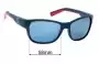 Sunglass Fix Lentes de Repuesto para Julbo Coast - 58mm Wide 