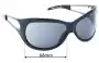 Sunglass Fix Lentes de Repuesto para Les Copains LC54903 - 66mm Wide 