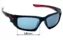 Sunglass Fix Verres de Remplacement pour Oakley Scalpel OO9095 - 58mm Wide 