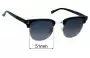 Sunglass Fix Replacement Lenses for Oscar Wylee Hunter - 51mm Wide 