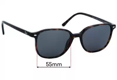 Ray-Ban RB2193F Replacement Lenses 55mm wide 