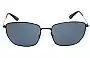 Ray Ban RB3653 Sunglasses Replacement Lenses 60mm Wide - Front View 