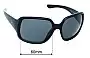 Sunglass Fix Ersatzgläser für Ray-Ban RB4347 - 60mm Wide 