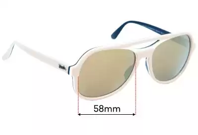 Ray-Ban RB4357 Powderhorn Replacement Lenses 58mm wide 