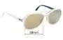 Sunglass Fix Replacement Lenses for Ray-Ban RB4357 Powderhorn - 58mm Wide 