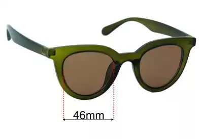 Roc Sun Seeker Lentilles de Remplacement 46mm wide 