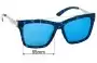 Sunglass Fix Replacement Lenses for Smith The Runaround - 55mm Wide 