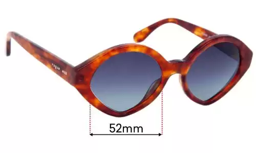 Sunglass Fix Replacement Lenses for Vogue VO 5397 - 52mm Wide Vogue VO 5397 Replacement Lenses 52mm wide