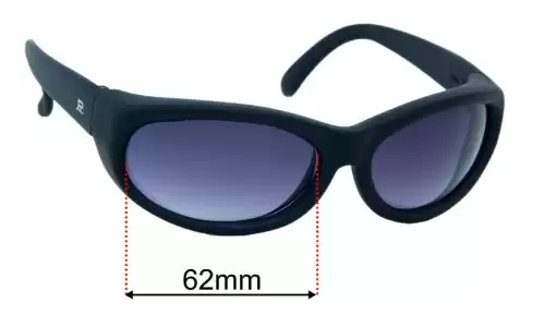 Sunglass Fix Replacement Lenses for Vuarnet Pouilloux 021 - 62mm Wide Vuarnet Pouilloux 021 Replacement Lenses 62mm wide