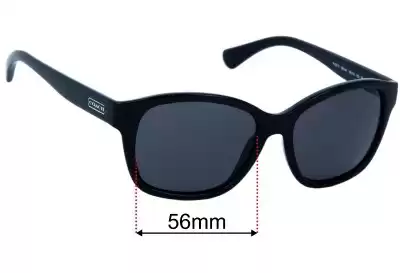 Coach HC8069 Topenga Replacement Lenses 56mm wide 