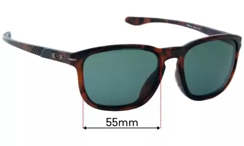 Oakley Enduro OO9223 Replacement Lenses 55mm wide 