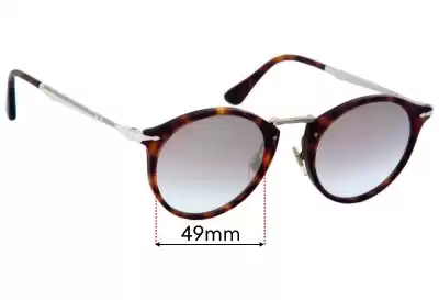 Persol 3166-S Lentes de Repuesto 49mm wide 